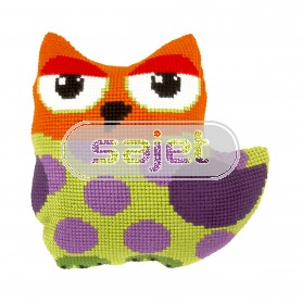 kruissteekkussen uil