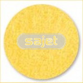 badstof washandje, geel (incl. aida borduurrand)