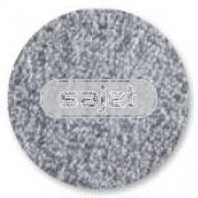 badstof handdoek, grijs (incl. aida borduurrand)