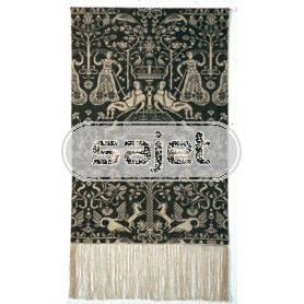 borduurpakket beiderwand, blauw