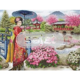 borduurpakket japanse tuin