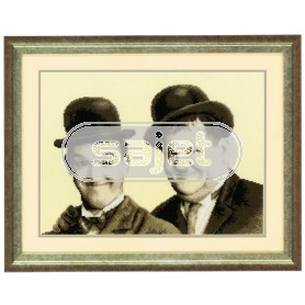 borduurpakket laurel&hardy