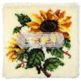 knoopkussen zonnebloemen