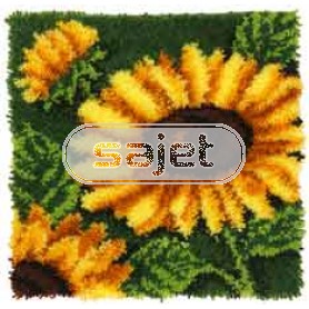 knoopkussen zonnebloemen