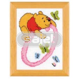 borduurpakket winnie de pooh, letter O