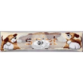 kruissteektochtkussen honden