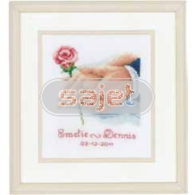 borduurpakket huwelijk emelie-dennis