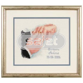 borduurpakket huwelijk anne-simon