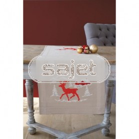 kruissteekloper noorse winter, beige
