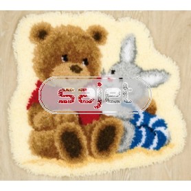 knoopkleed beer met konijn