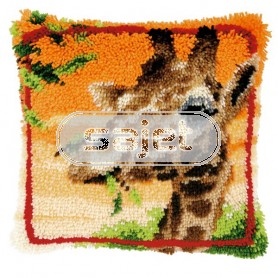 knoopkussen giraffe