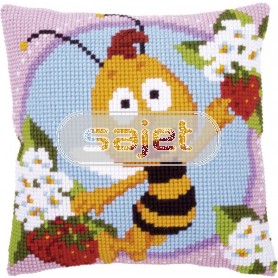 kruissteekkussen maya de bij, willie