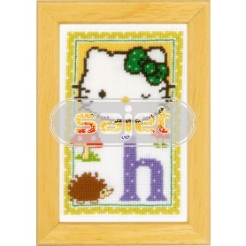 borduurpakket hello kitty, letter H