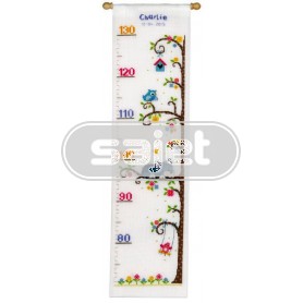 borduurpakket groeimeter/meetlat charlie