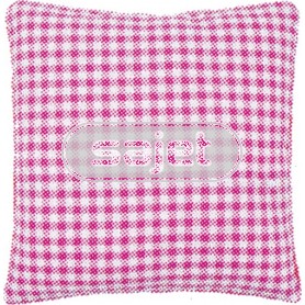 kussenrug met ritssluiting, rose ruit 45x45 cm