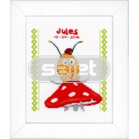 borduurpakket maya de bij, geboorte jules