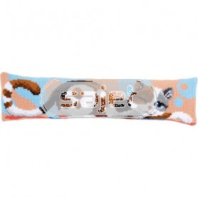 kruissteektochtkussen lapjeskat