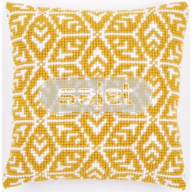 kruissteekkussen geometrisch