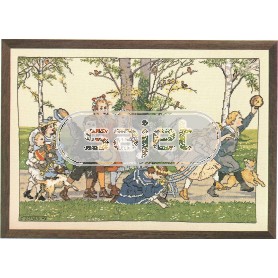 borduurpakket cornelis jetses, kinderen