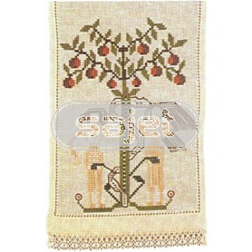 borduurpakket klokkenkleedje, adam&eva