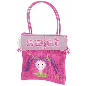 borduurpakket handtas "rose en lily"