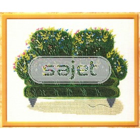 borduurpakket bloemenbank