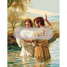 stramien de doop van christus