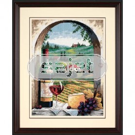 halve kruissteekpakket toscane