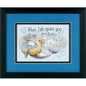 borduurpakket "relax, geen zorgen"