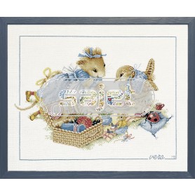 borduurpakket marjolein bastin, vera de muis, picknick