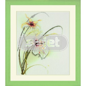 borduurpakket jan kooistra, "orchidee" 