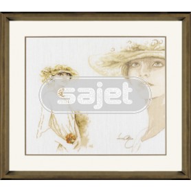 borduurpakket sara moon, romantic 