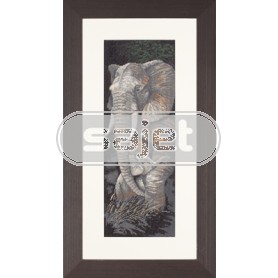 borduurpakket olifant met jong