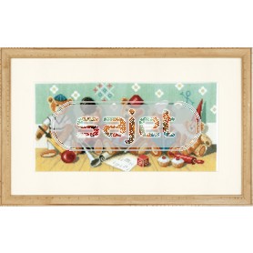 borduurpakket teddyberen als muzikanten