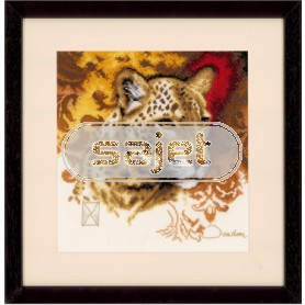 borduurpakket cheetah
