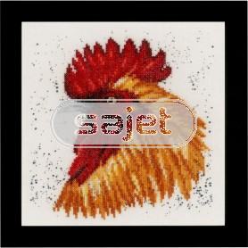 borduurpakket bruine kip