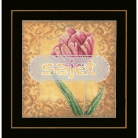 borduurpakket classic, tulp