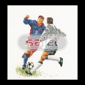 borduurpakket voetballen