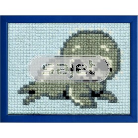 kruissteekwandkleed zeehondje