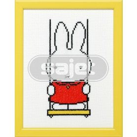 borduurpakket dick bruna, nijntje op schommel