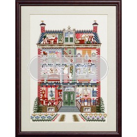 borduurpakket poppenhuis