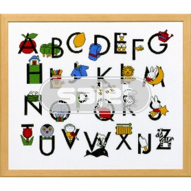 borduurpakket dick bruna, a.b.c.