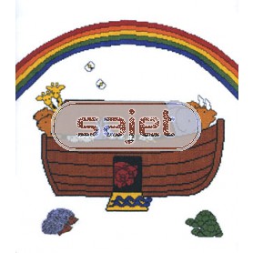 borduurpakket dick bruna, ark van noach 