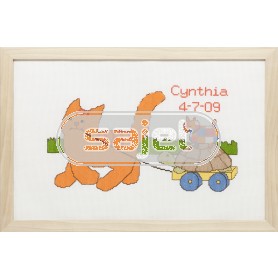 borduurpakket dikkie dik, geboorte cynthia