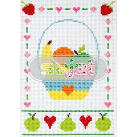 borduurpakket fruitmand