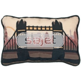 halve kruissteekkussen londen