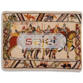 halve kruissteekkussen hastings, "william rides to war" 