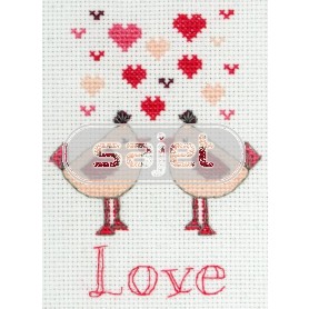 borduurpakket "mijn valentijn"