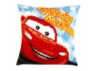 kruissteekkussen cars, lightning mc queen