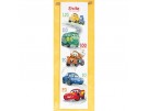 borduurpakket cars, groeimeter/meetlat emile